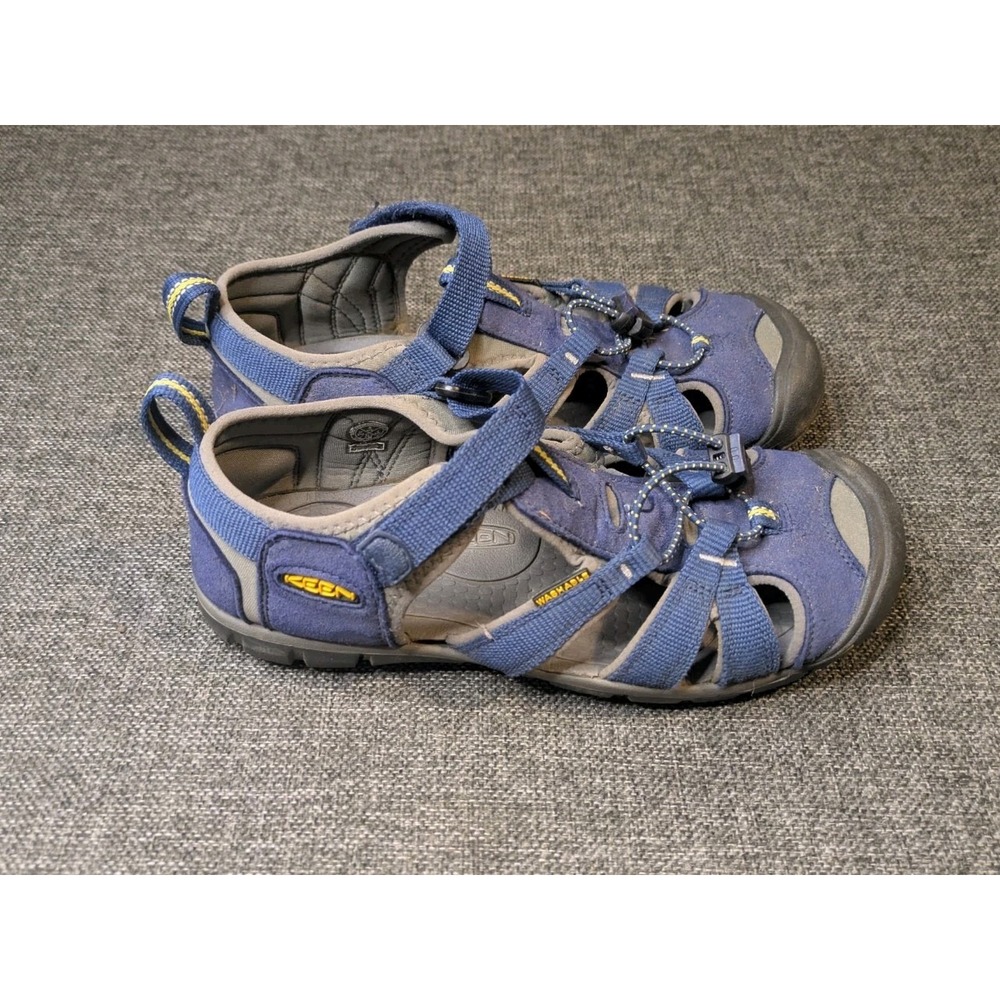 Keen Seacamp II CNX Blue Depths Gargoyle Sport Sandals Size 5 Youth - 1010096